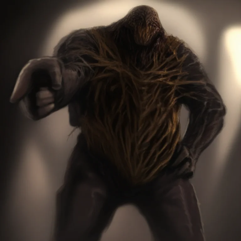 Benwands, Alien,monster,eyeless, Hand On Hip,pointing At Vie...
