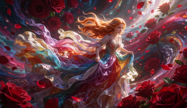 Cinematic Anime Masterpiece, High-end Animation Style. A Bea...