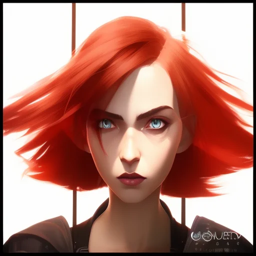 Cute Redhead Girl Leagueofstyle, 3d, 3d Art, 4k, 8 K Artisti...