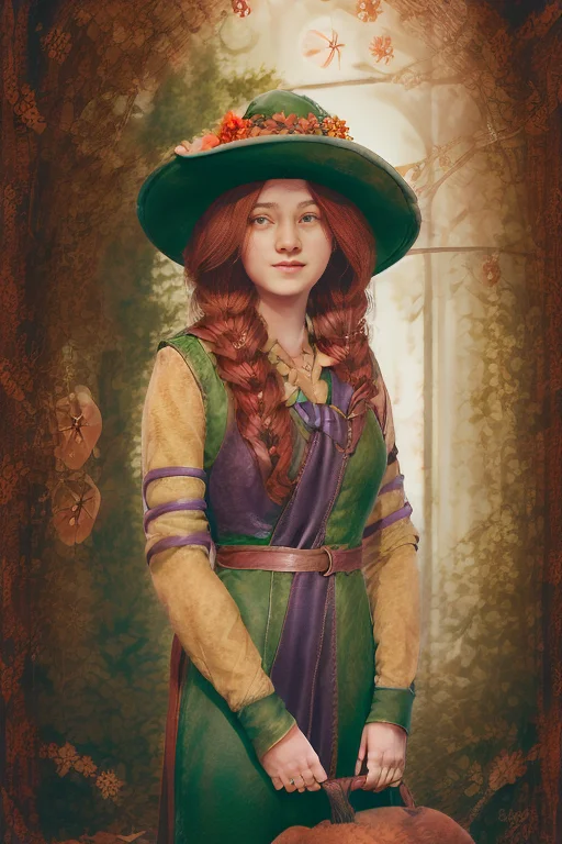 Analog Style Portrait Of A Cute Young Woman Mirabelgarlick,...