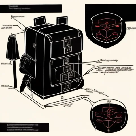 A Auto Defense Turret Backpack — Stable Diffusion AI Prompt: a auto defense turret backpack