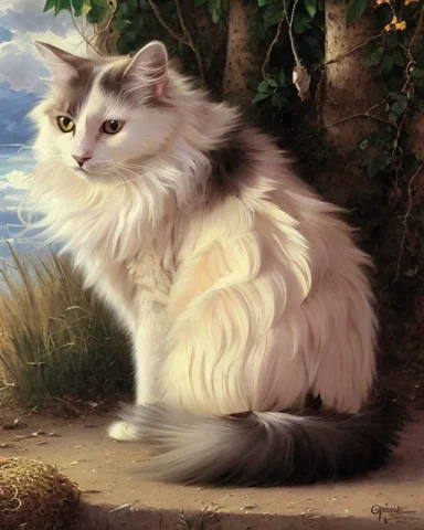 Portrait Of Mlloctst Cat, Digital Painting, Artstation, Conc... — Stable Diffusion AI Prompt: Portrait of mlloctst cat, digital painting, artstation, concept art, soft light,...