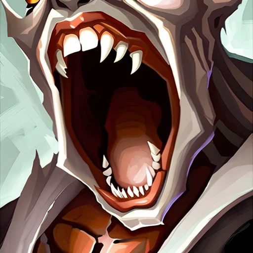 Vicious Bite, Stylized Game Icon, By Greg Manchess, Trending...