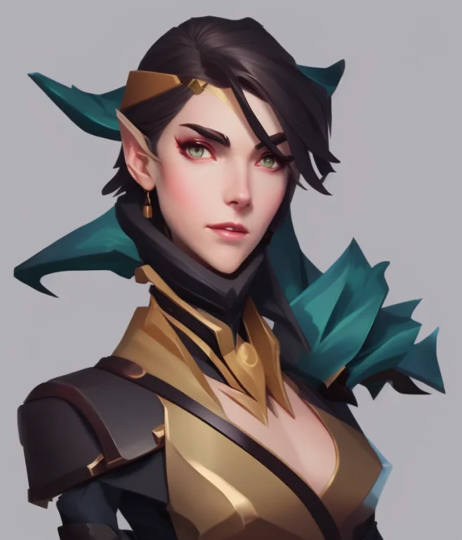 Professional, Charhelper, Anime Style Digital Illustration,...