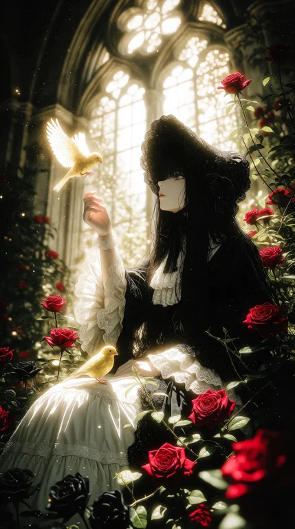 Njsw33t,zidiusart, A Breathtaking Painterly Anime Illustrati...