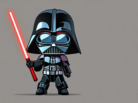 Masterpiece, Newest, Best Quality1.2, Anime, Cartoon, Chibi... — Stable Diffusion AI Prompt: (masterpiece, newest, best quality:1.2), anime, cartoon, chibi Darth Vader in a...