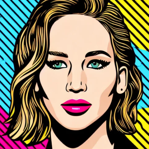 Portrait Of Person Name In Roypop Style, Digital Art, Trendi... — Stable Diffusion AI Prompt: portrait of (person name) in roypop style, digital art, trending on artstation,...