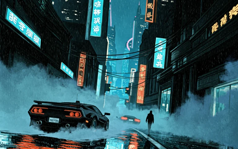 Masterpiece, Best Quality, Cyberpunk, Futuristic City, Citys...