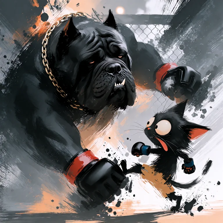 Grimmspaint, Ta86wistfall, Absurd, Chaotic Comic-book Scene...