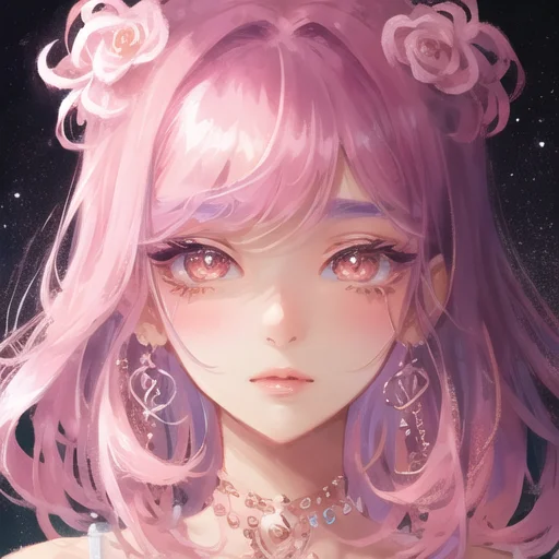 1girl, Cute, Mascara, Eyeshadow, Cheek Blusher Lorafashiongi...
