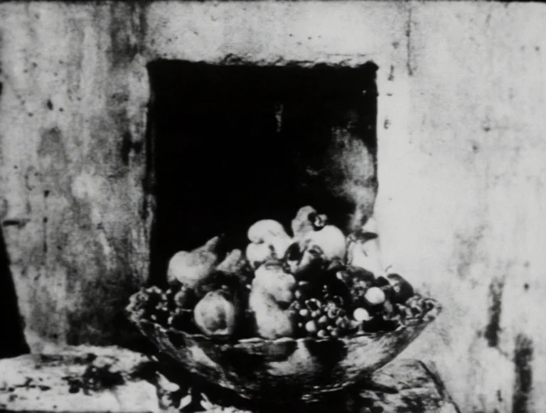 Bgttn. A Still Life Scene With A Glass Bowl Full Of Various...