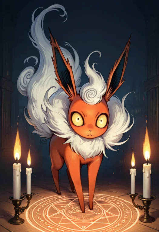 Masterpiece, Best Quality, Loranightmaredexixl1.3, Flareon,...