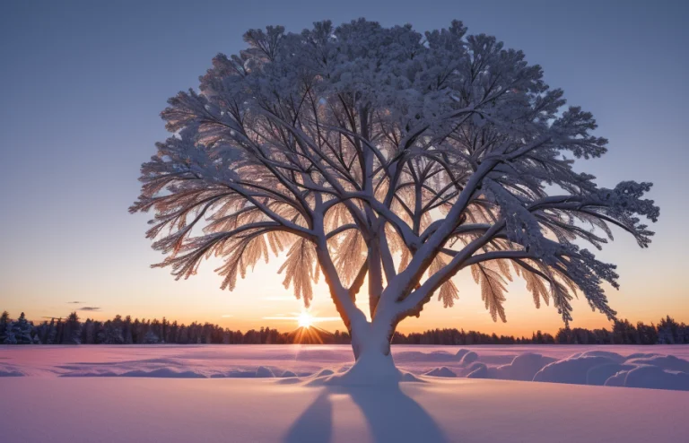 A 3d Render Of A Stunning Photograph Of A Glistening Ice-cov...