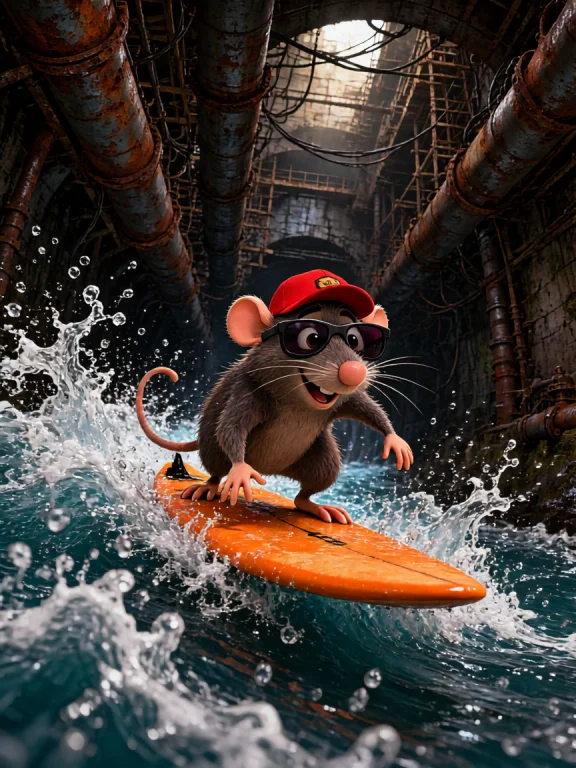 This Is A Dynamic, Action-packed Digital Artwork In The Styl...