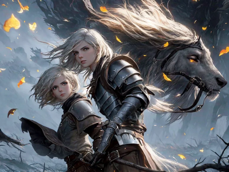 A Cursed Knight, Clad In Black Armor, Must Journey Through A...