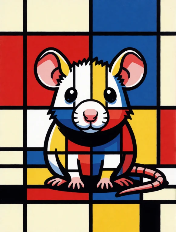 This Is A Vibrant, Contemporary Graphic Illustration Of An A...