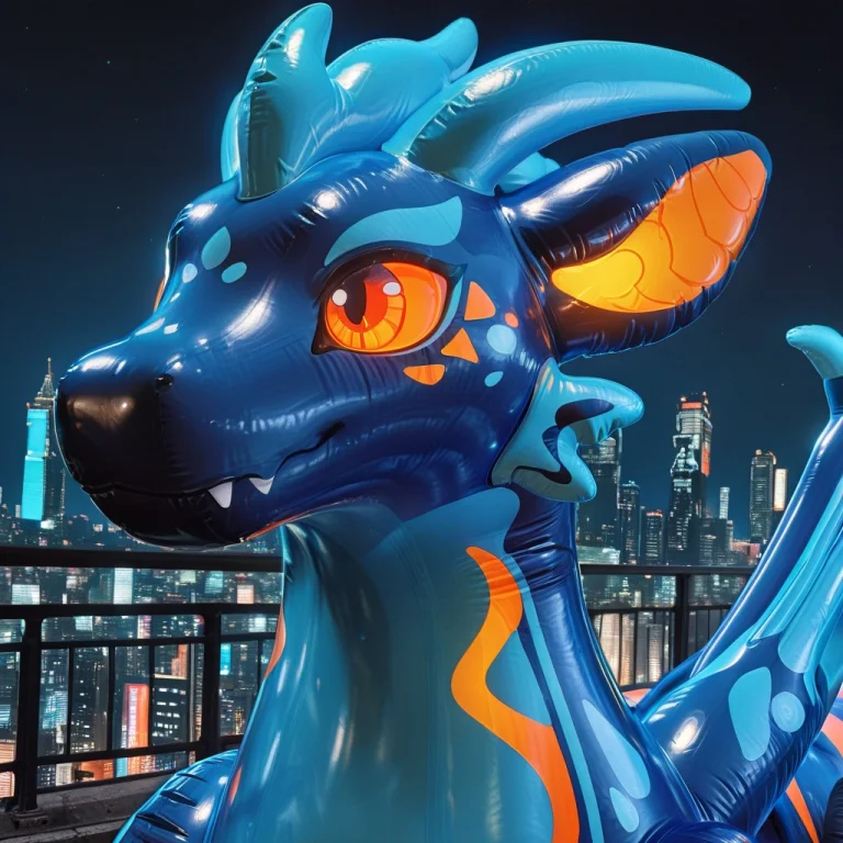 Icfinflatable, Solo, Inflatable Toy Dragon, Firmly Inflated...