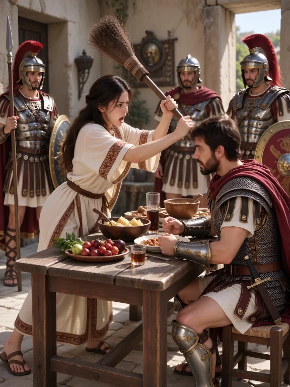 This Is The Best Quality Historical Photo. In Ancient Rome,...