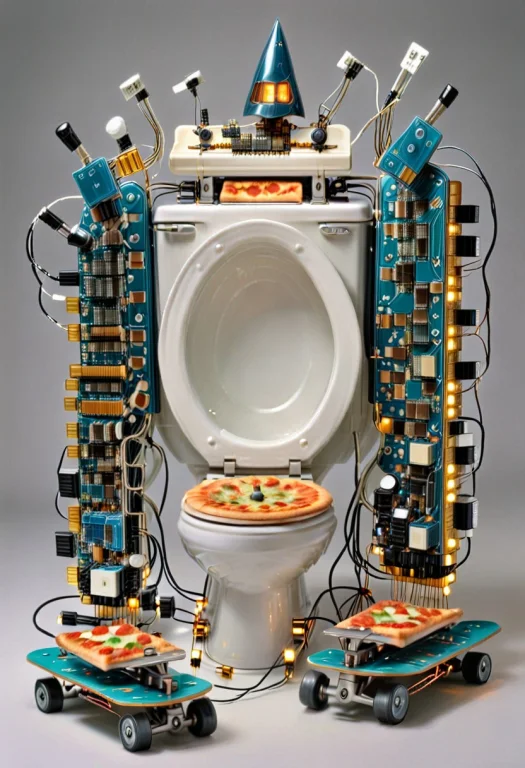 Transistors, All Made Of Transistors2.1, Toilet Made Of Tran...