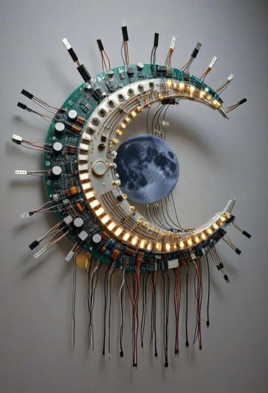 Moon Made Of Transistors