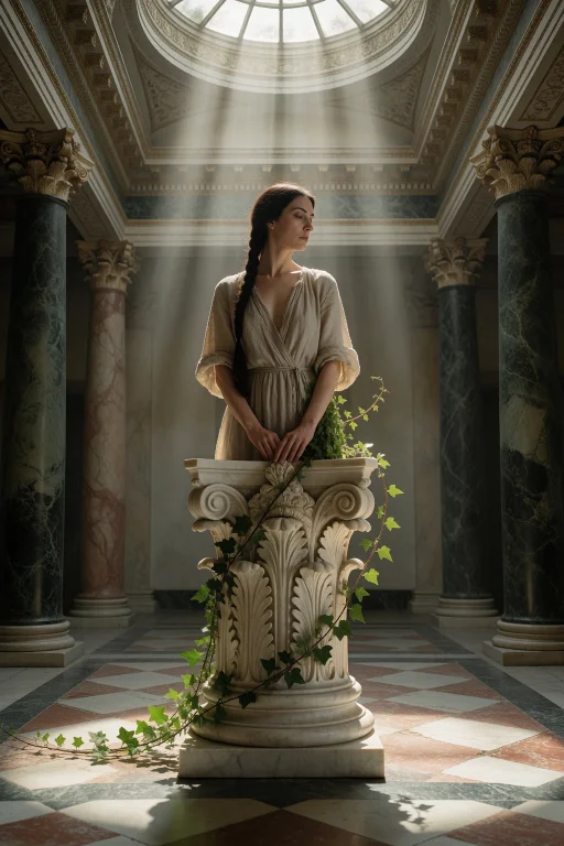 6. Surreal Photographic Portrait, Full-body Of A 39-year-old...