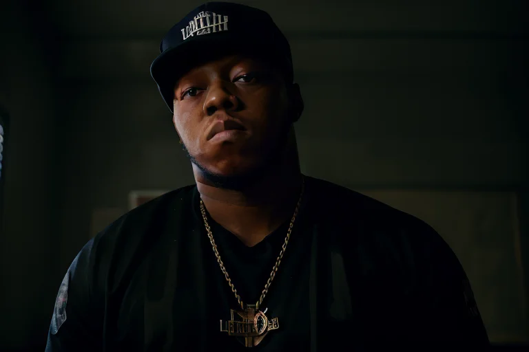 Fashion Portrait Photoshoot, Black Hiphop Man Z-ro Wearing 1...