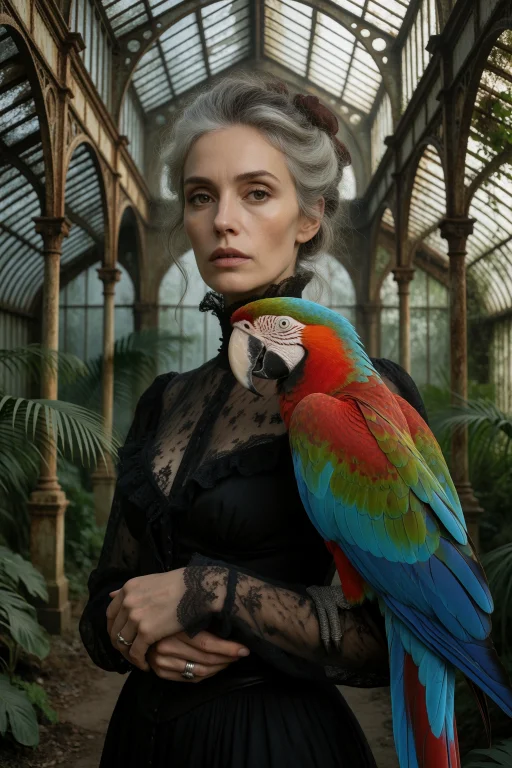 6. A Breathtaking, Complex Composition Of A Woman With A Lon...
