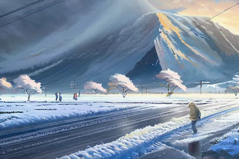 Snowapocalypse Create A High Resolution Artwork Of Lofi, It...