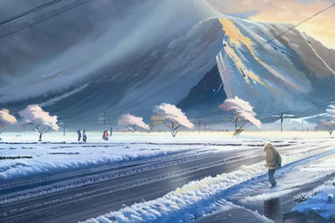 Snowapocalypse Create A High Resolution Artwork Of Lofi, It... — Stable Diffusion AI Prompt: snowapocalypse Create a high resolution artwork of lofi, it was a snow cloud, sh...