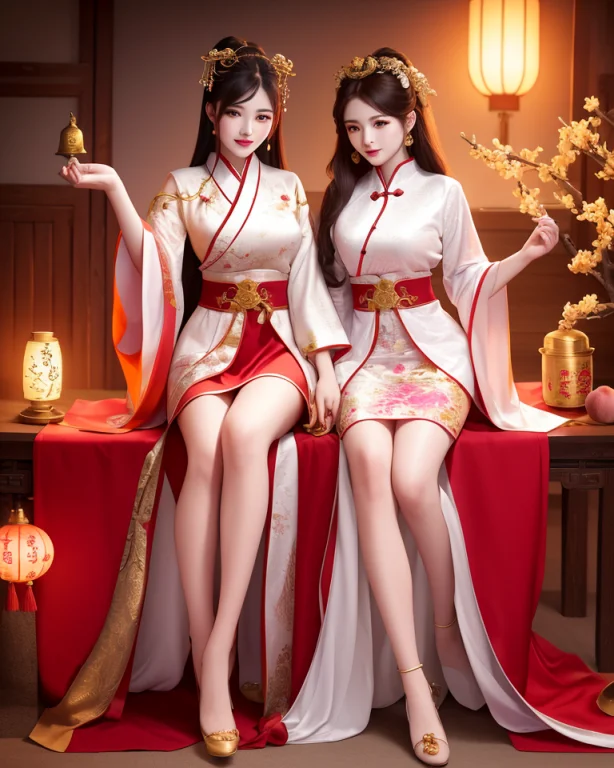 Best Quality, Masterpiece, Highres, Two Girl,beautiful Face,...