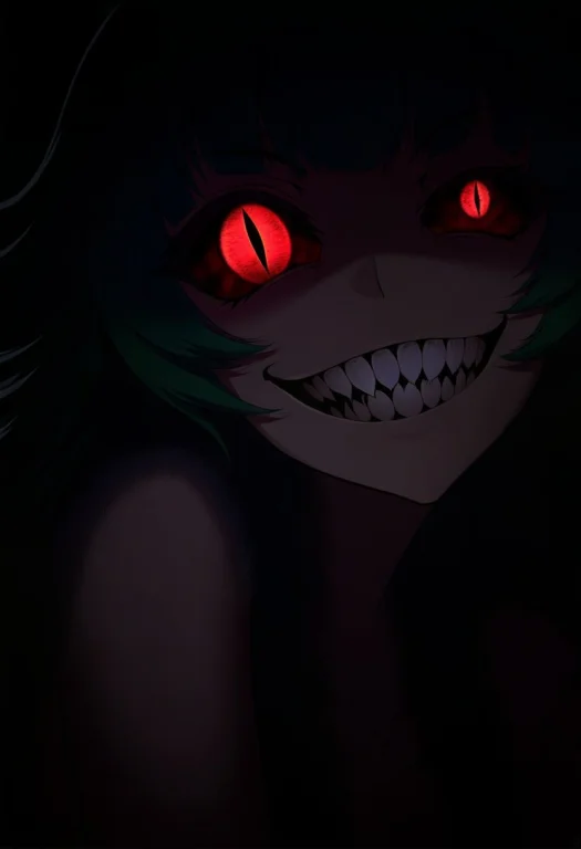 Sothis, Smile, Open Mouth, D, Teeth, Grin,solo, Sharp Teeth,...