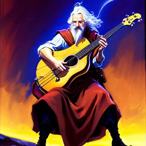 Bards Lute, By Greg Manchess, Trending On Artstation