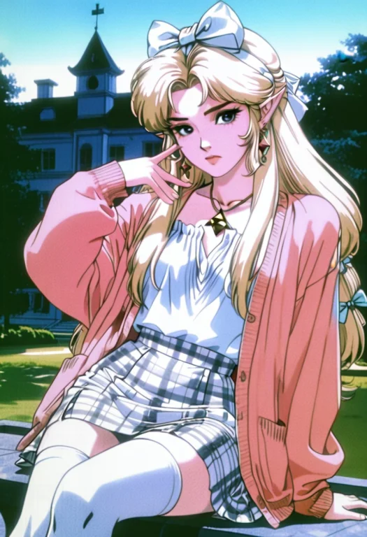 Zzuzelda, Blonde Hair, Jewelry, Triforce, Earrings, Necklace...