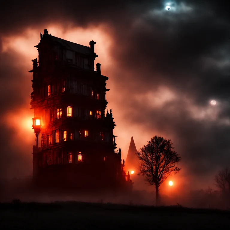 Photo, Scififantasy A Haunted House With A Tragic Past, Boke...