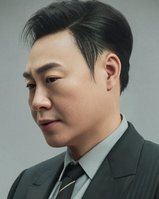 Loragaoqiqiangv101gaoqiqiang, A Chinese Man In Black Suit, S...