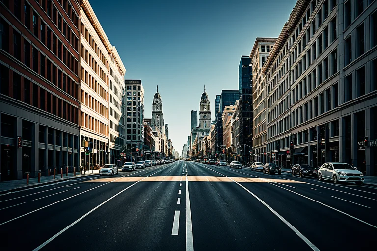 A Photo Of A City Street, Midday Light Loraamateurv1-3