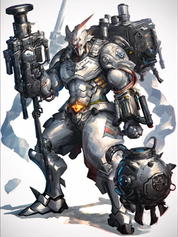 Absurdres,solo1.4,humanity,full Body, Gradientbackground, Sc...