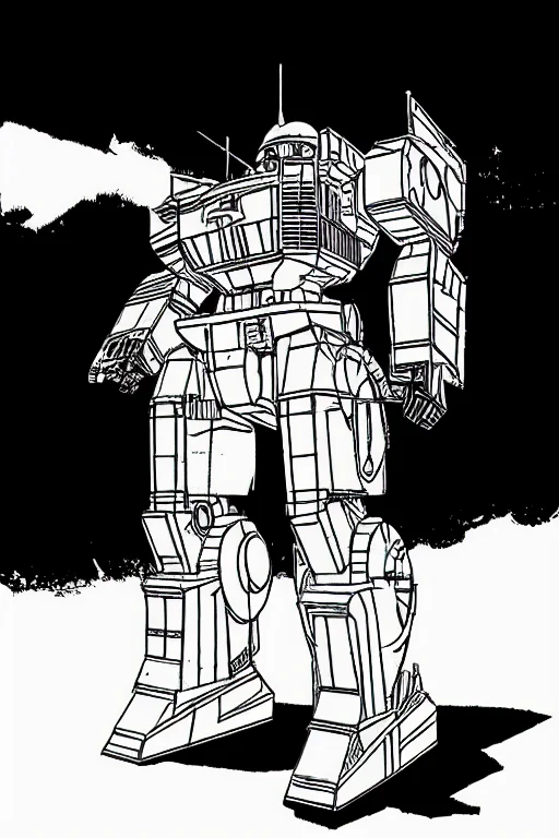 Mechbattletechclassictr3025 Huge Space Air Mech