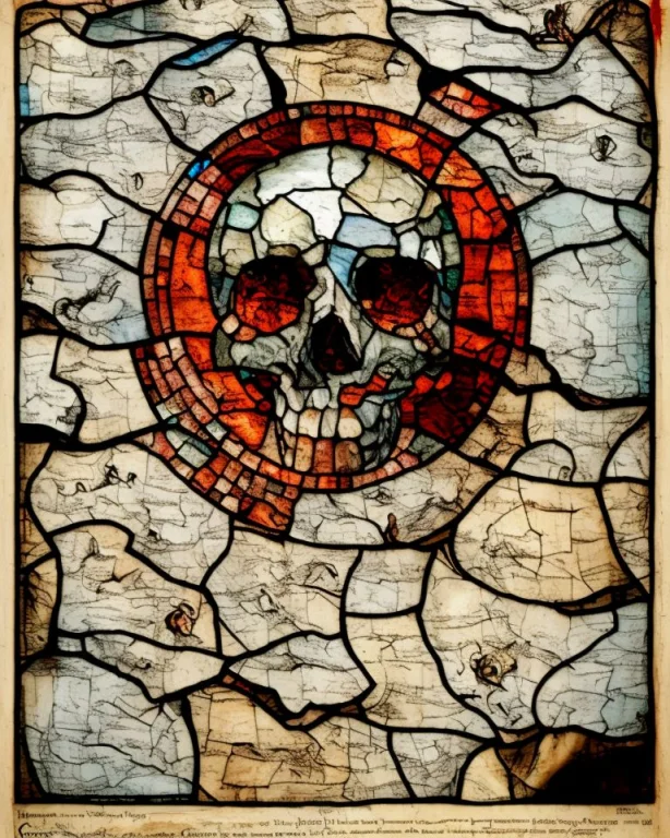 Stained Glass Windows Depicting A The End Of The World By Nu...