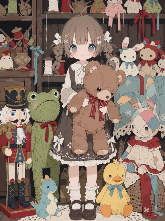 Nanmokaken, Masterpiece, Best Quality, Flat Color, Clean Lin...