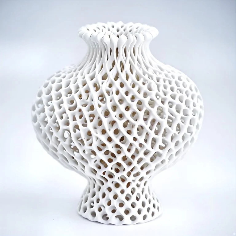 A Regal Chess King Piece Made Of An Intricate White Matte Gy...