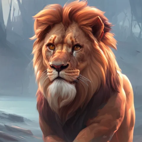 Scg768-euphoria, A Lion Hunting, Near A Lake, Large Cat, Pro... — Stable Diffusion AI Prompt: SCG768-Euphoria, a lion hunting, near a lake, large cat, prowling. photorealisti...
