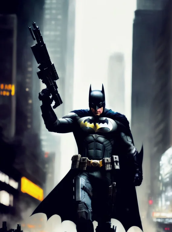 Modelshoot Style, Extremely Detailed 8k Wallpaper, Batman We...