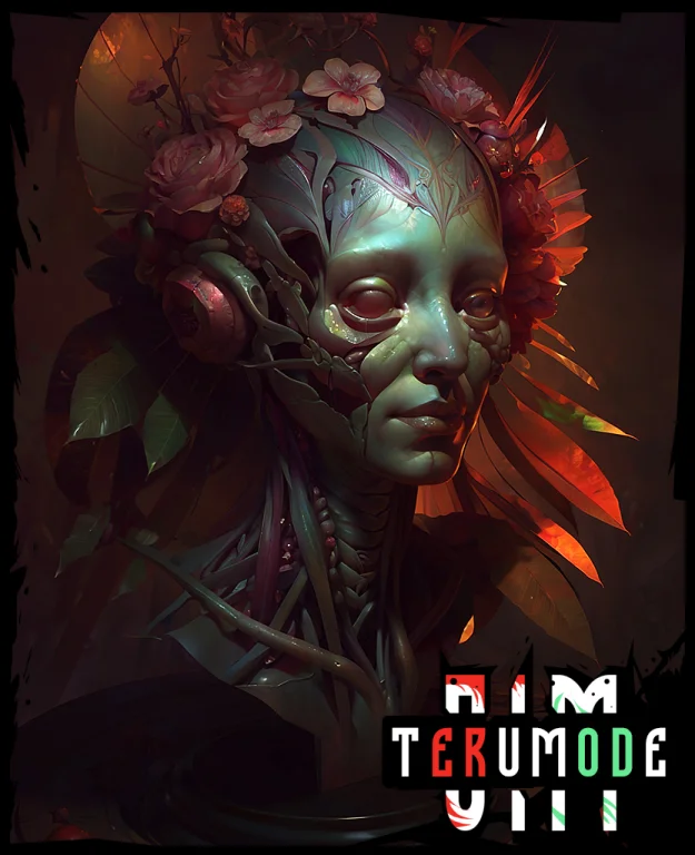 Illustration Beautiful By Apterus1.2. A Severed Head With A...