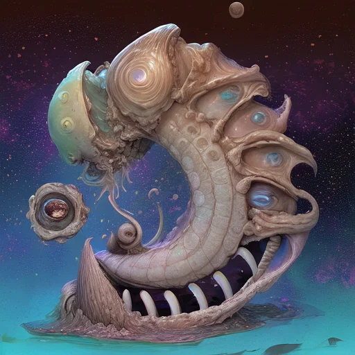 Cosmic1.3 Horror, Broken, Planets, Tentacles And Teeth, Naut...