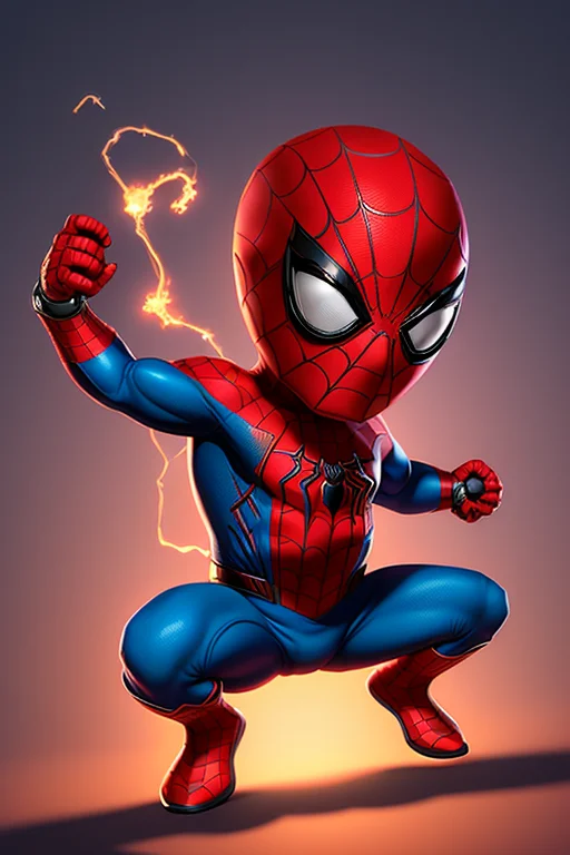 Cbzbb1.25, Spiderman, Artstation, Loracuterichstyle15lora81