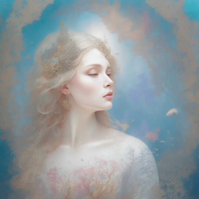 Realistic, Magical Underwater World, Detailed Intricate, Dig...