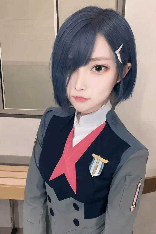 Masterpiece, Best Quality, 1girl, Solo, Military Uniform, Ha...