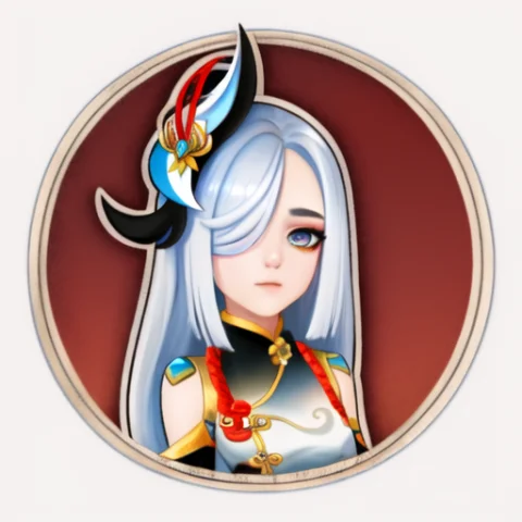 Masterpiece, Shenhe Genshin Impact, Perfect Feminine Face, D... — Stable Diffusion AI Prompt: masterpiece, shenhe \(genshin impact\), perfect feminine face, dark_background,...