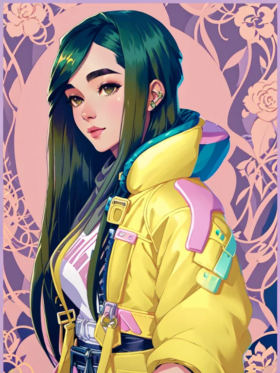 A Mesmerizing Portrait Of Kljy, Yellow Jacket, , Featuring I...